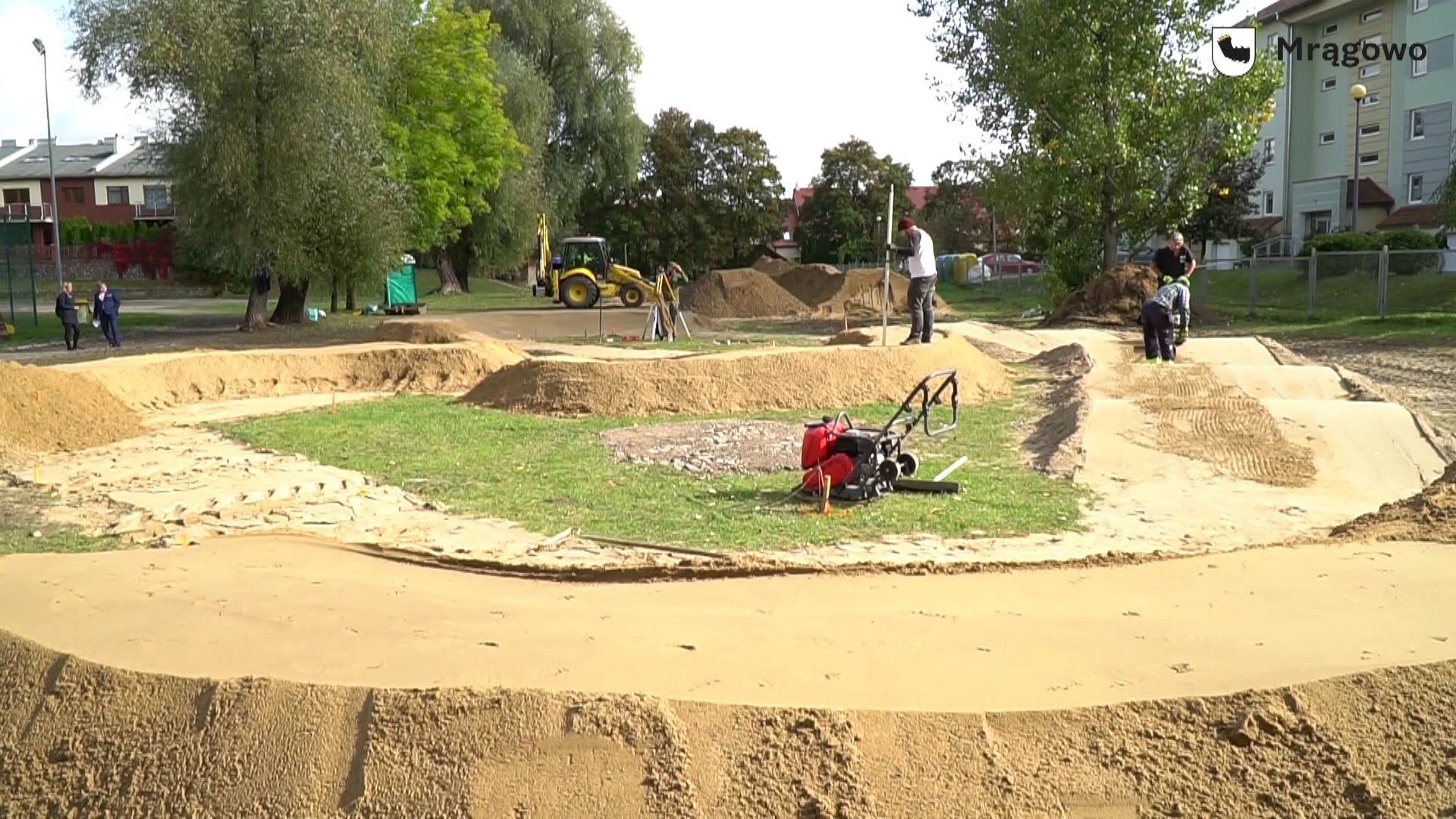 Powstaje mrągowski pumtrack! [video]
