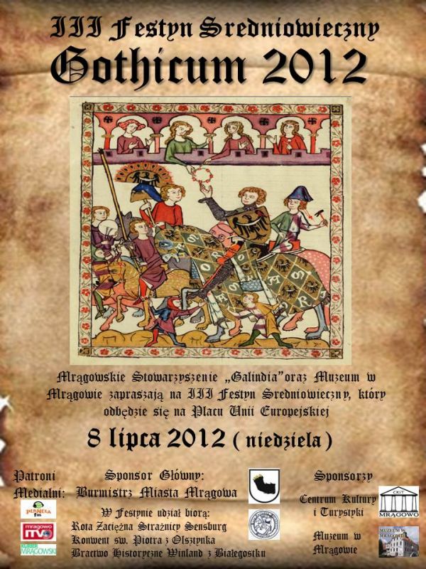 Obraz artykułu - III Festyn Średniowieczny Gothicum w Mrągowie