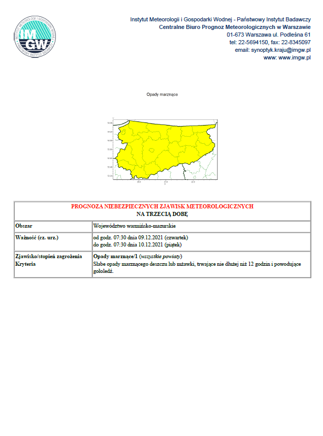 opady marznace 9 10.12