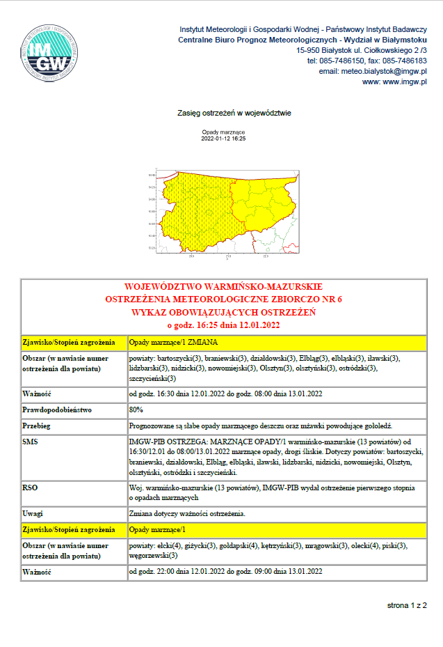 ostrzezenie 12.01 1