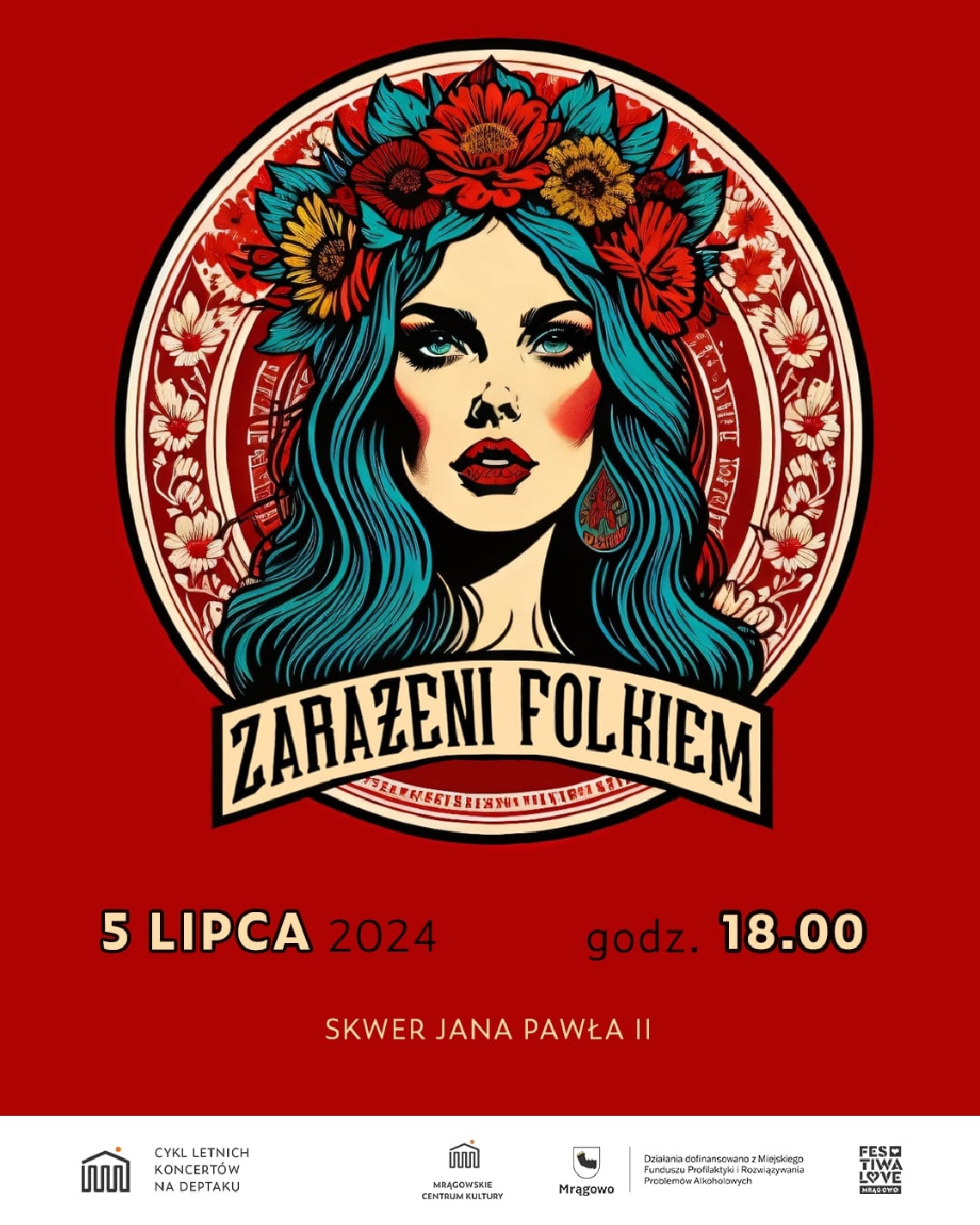 Koncert zespołu Zarażeni Folkiem