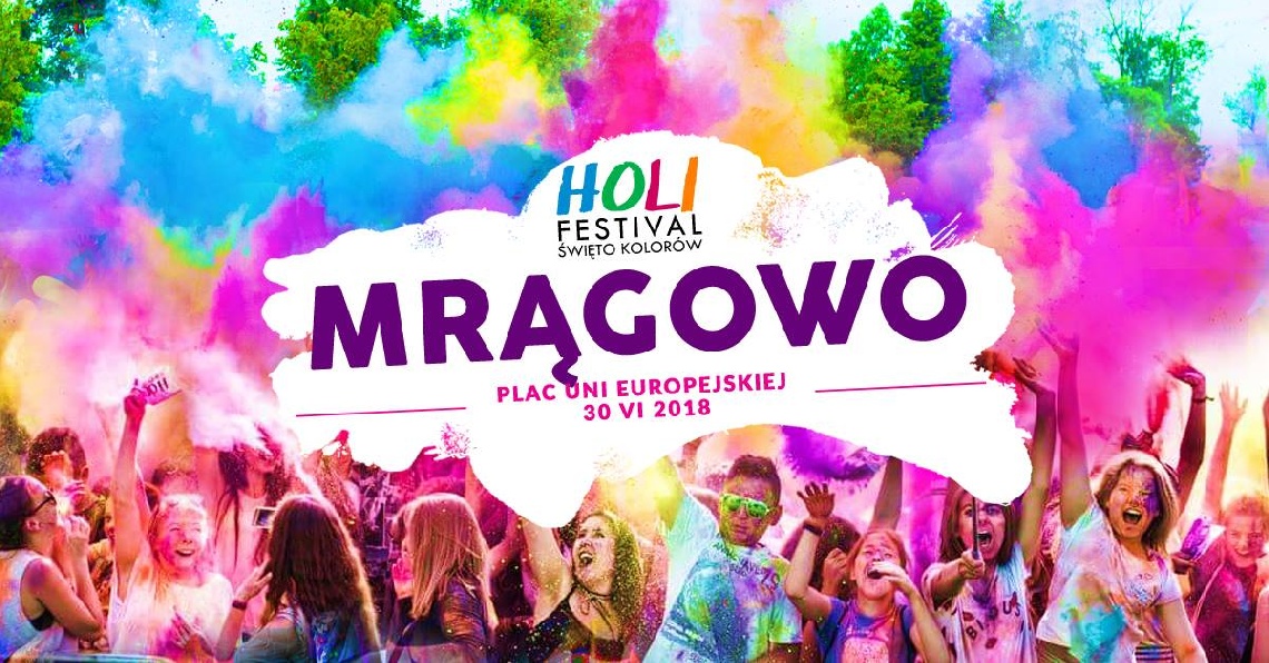 Holi Festival - Święto Kolorów w Mrągowie