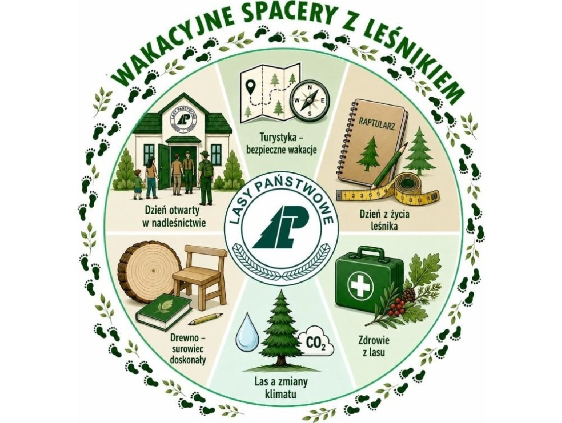 Wakacyjne spacery z leśnikiem