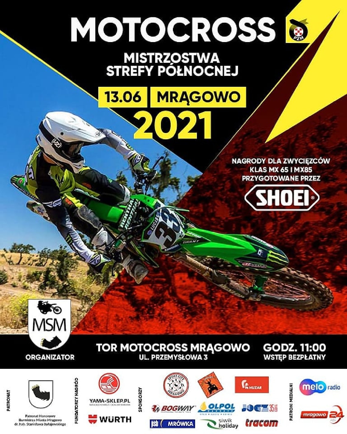 Motocrossowe Mistrzostwa Strefy Północnej 2021