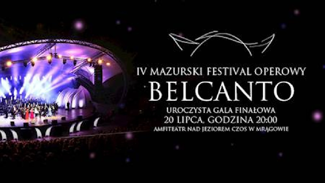 IV Mazurski Festiwal Operowy BELCANTO