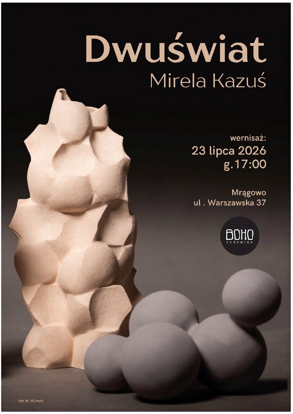 Wernisaż wystawy Dwuświat Mireli Kazuś