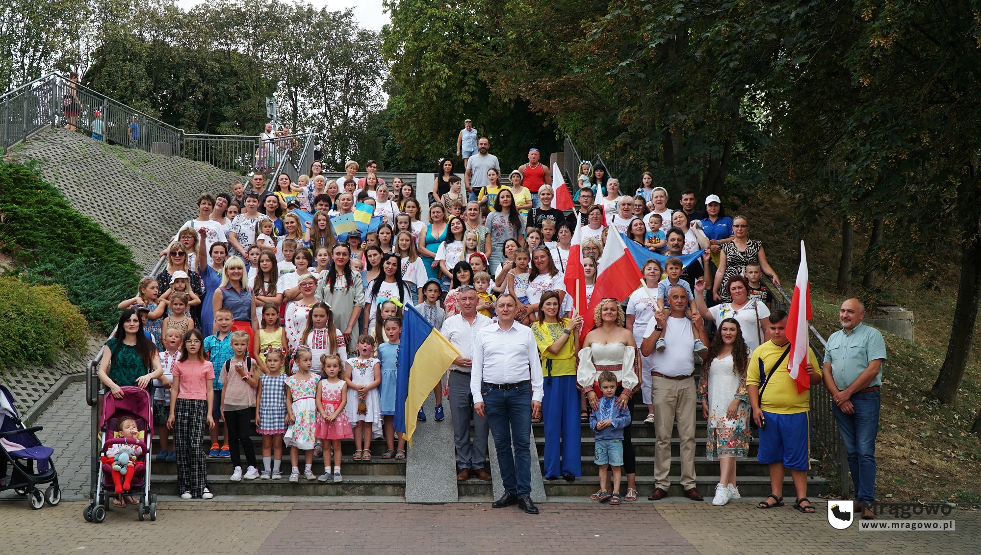 Obraz artykułu - Tak 24 sierpnia świętowaliśmy w Mrągowie Dzień Niepodległości Ukrainy [ZDJĘCIA]