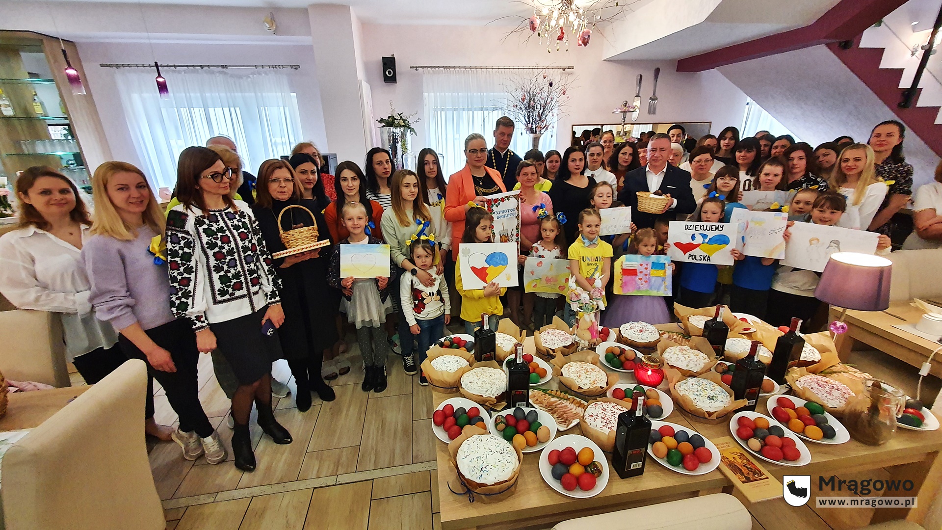 Obraz artykułu - Ukraińcy świętowali Wielkanoc w Mrągowie [ZDJĘCIA]