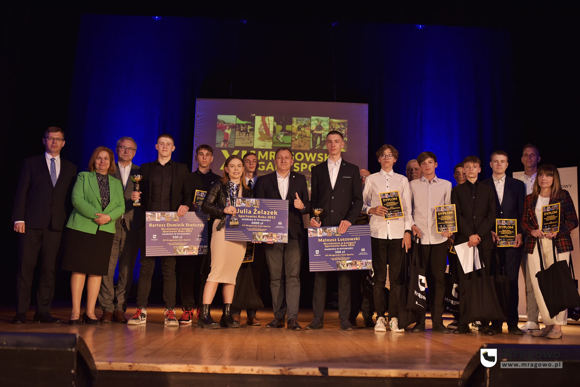 Obraz artykułu - Poznaliśmy mrągowskich sportowców roku 2022! [ZDJĘCIA]