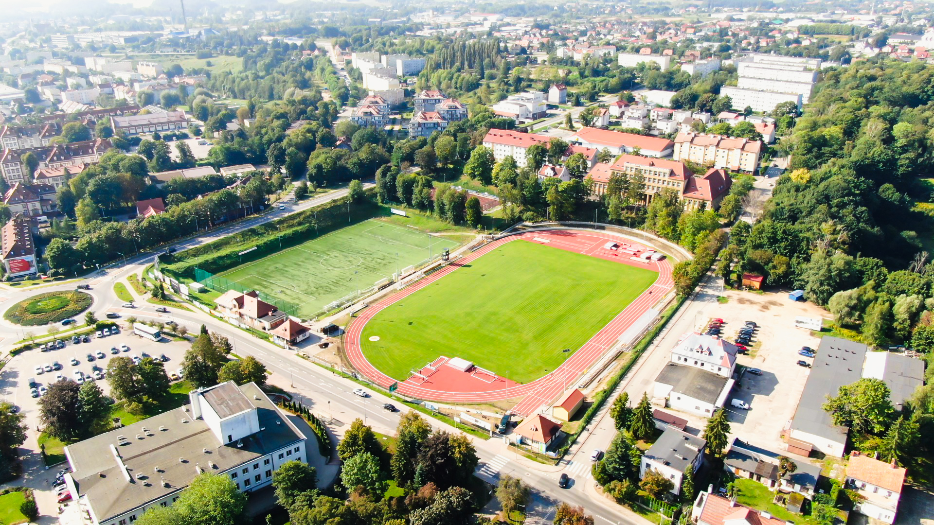 Obraz artykułu - Nowy stadion w Mrągowie już gotowy! [VIDEO]