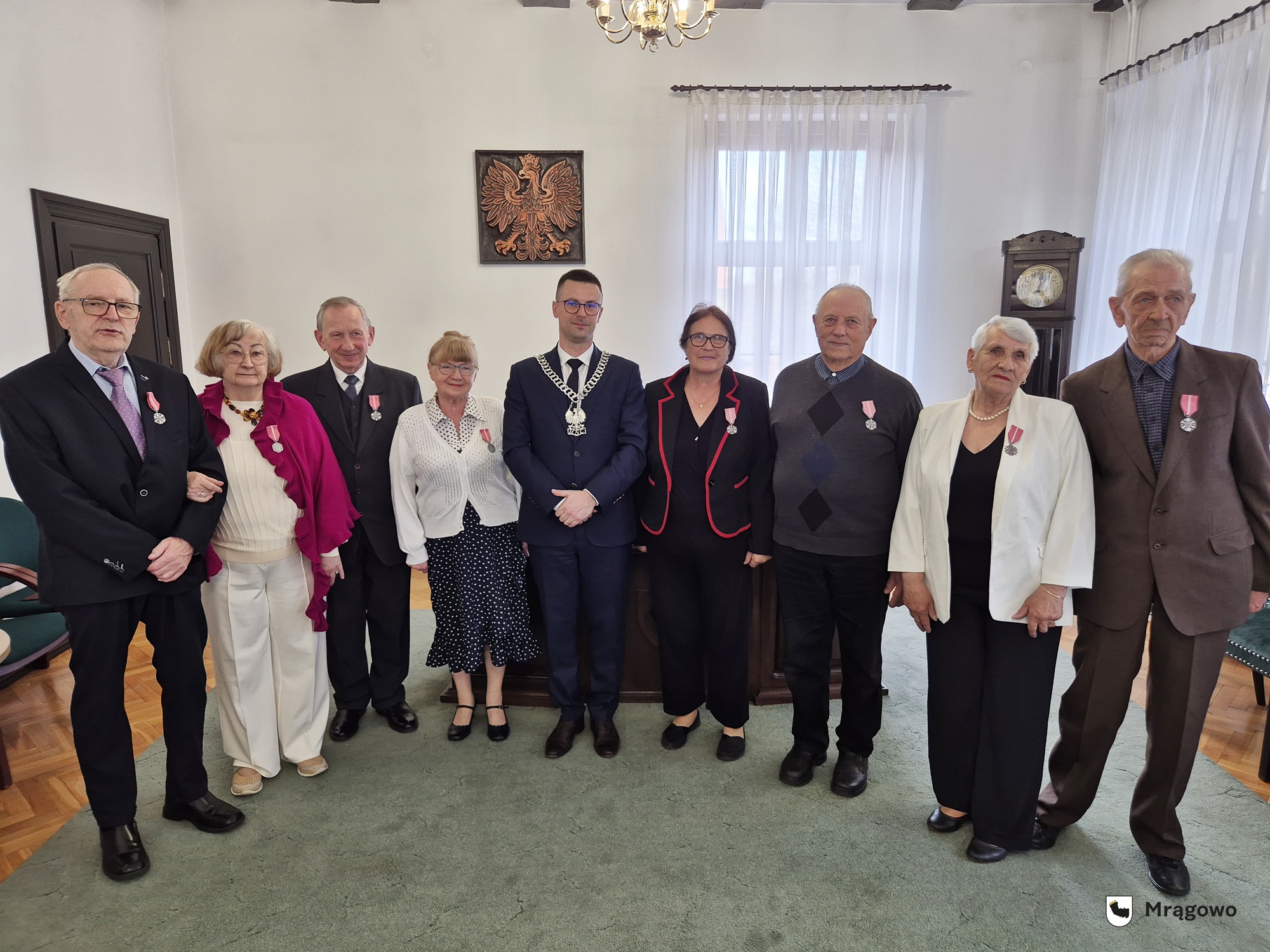 Obraz artykułu - Pół wieku w miłości i szacunku. Wyjątkowe spotkanie z jubilatami w Mrągowie