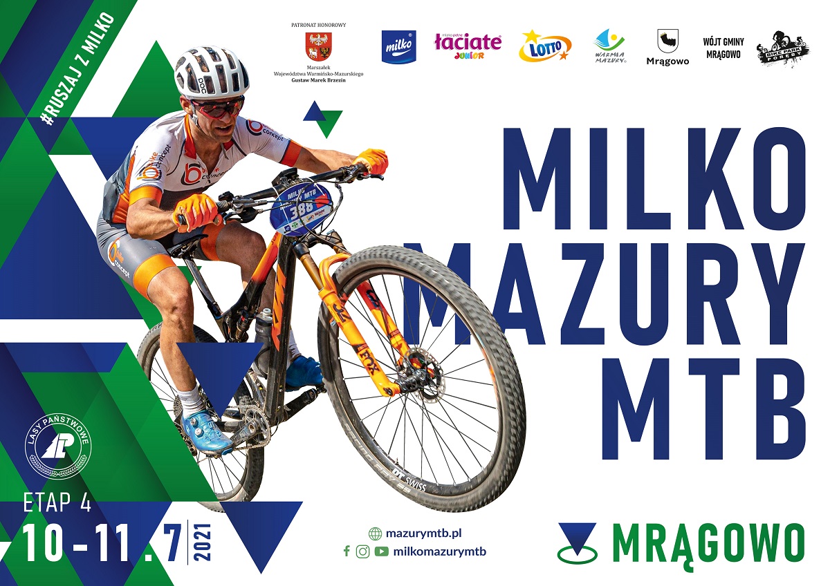 Obraz artykułu - Zapraszamy na mrągowską edycję Milko Mazury MTB!