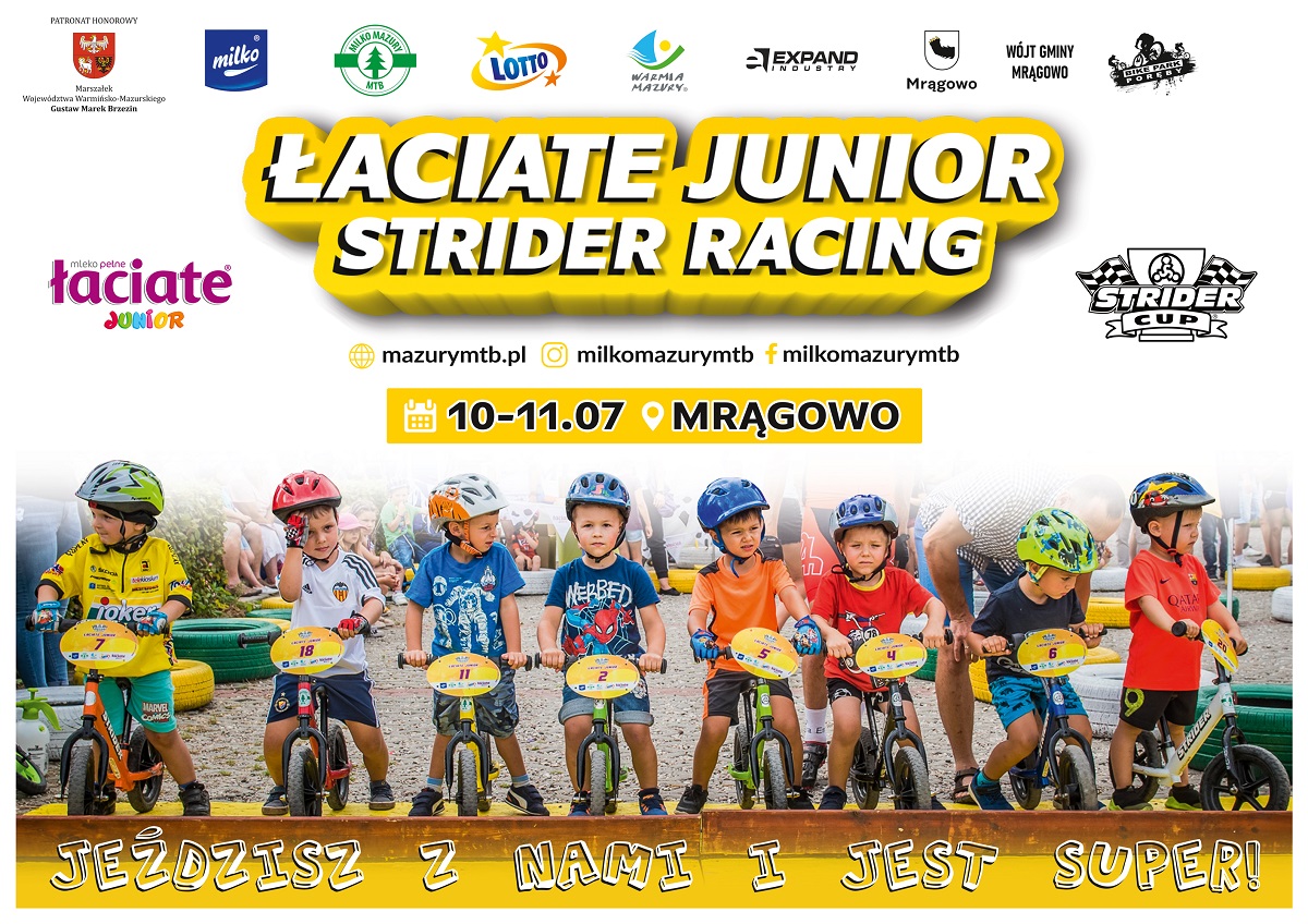Plakat A2 spad 3mm STRIDER Mragowo