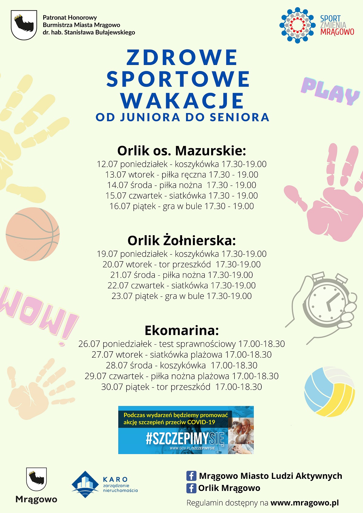 plakat sportowe