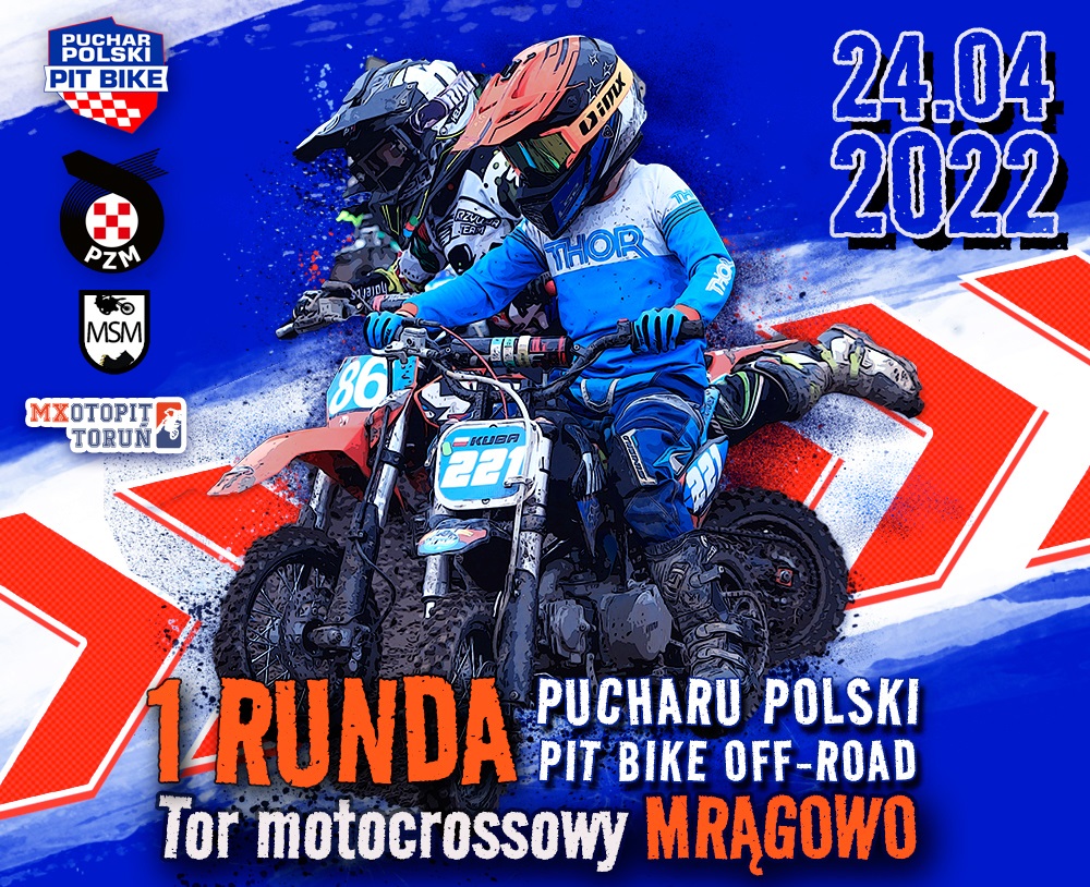 Obraz artykułu - Start sezonu pit bike off-road już 24 kwietnia w Mrągowie!
