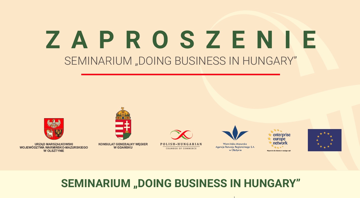 Obraz artykułu - „Doing Business in Hungary”. Zaproszenie na seminarium
