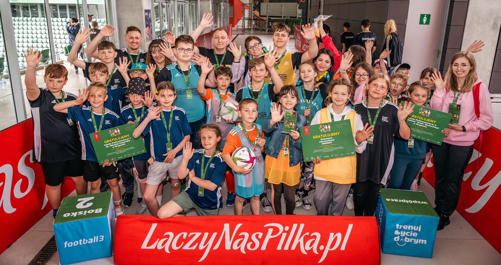 Obraz artykułu - Reprezentaci Mrągowa na ogólnopolskim turnieju „Football3 Global Goal dla pokoju”