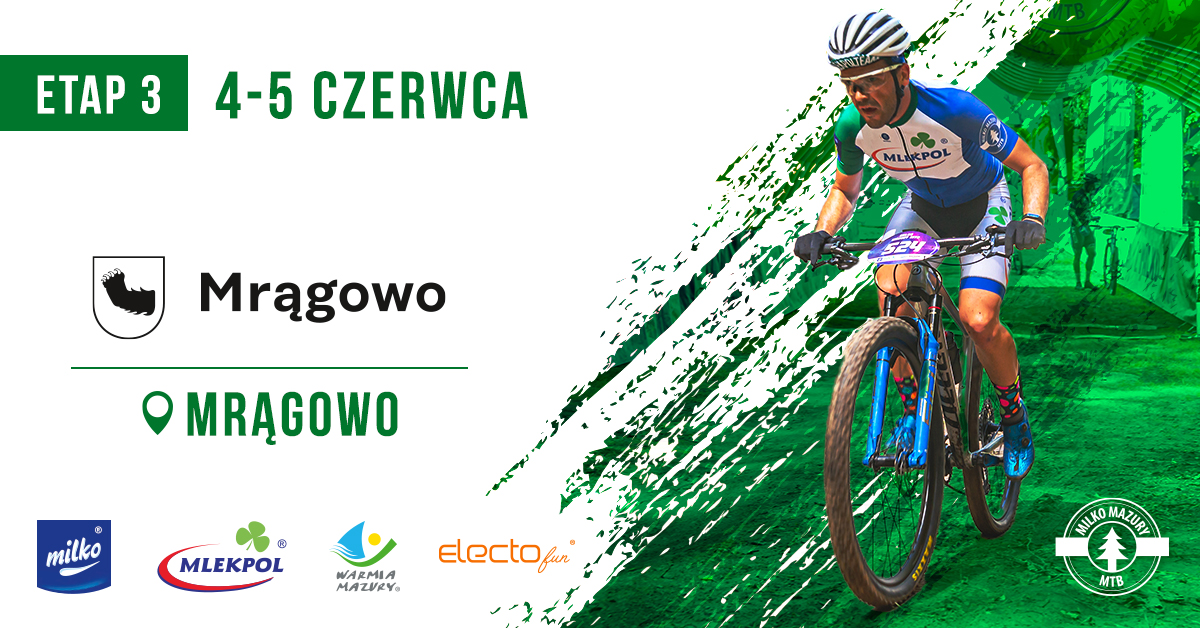 Obraz artykułu - Kolarze górscy zawitają do Mrągowa. Przed nami kolejny etap cyklu Milko Mazury MTB!