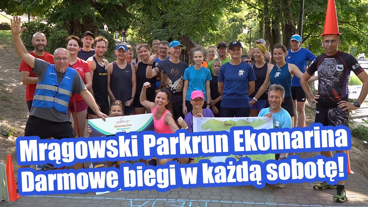 Obraz artykułu - Mrągowski Parkrun Ekomarina. Darmowe biegi w każdą sobotę! [VIDEO]