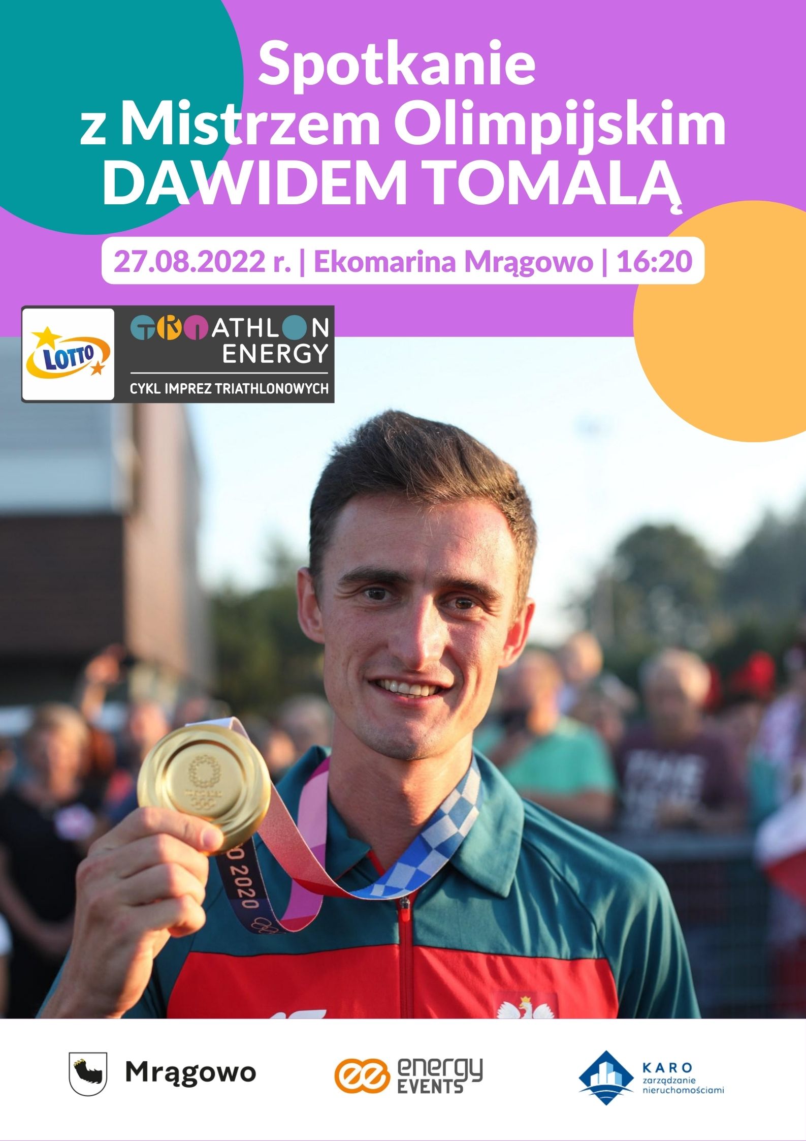 Obraz artykułu - Spotkanie z mistrzem olimpijskim Dawidem Tomalą