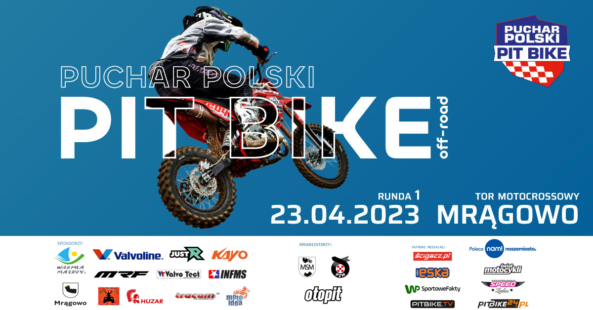 Obraz artykułu - Startują zawody Pit Bike! Pierwsza runda to zmagania off-road w Mrągowie