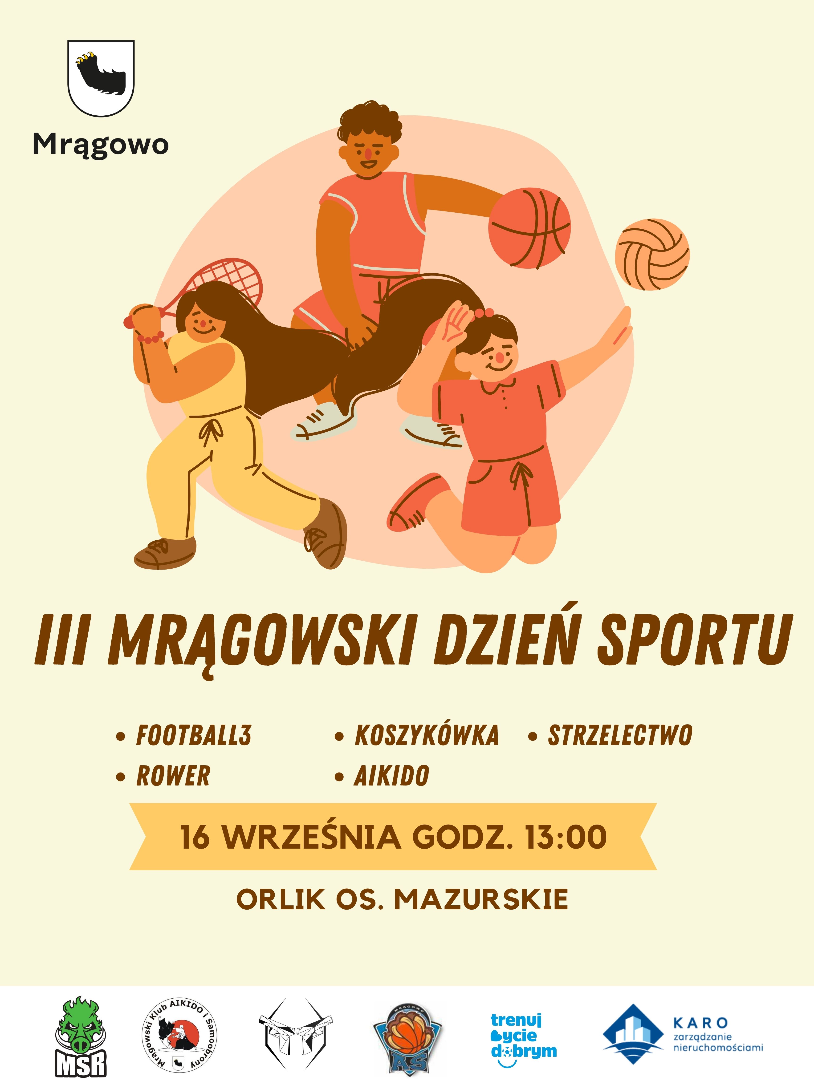 III MRĄGOWSKI DZIEŃ SPORTU