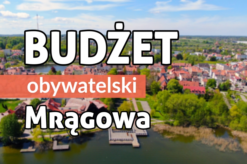 Obraz główny sekcji, dla artykułu: Rusza Mrągowski Budżet Obywatelski 2025. Czekamy na Wasze pomysły!