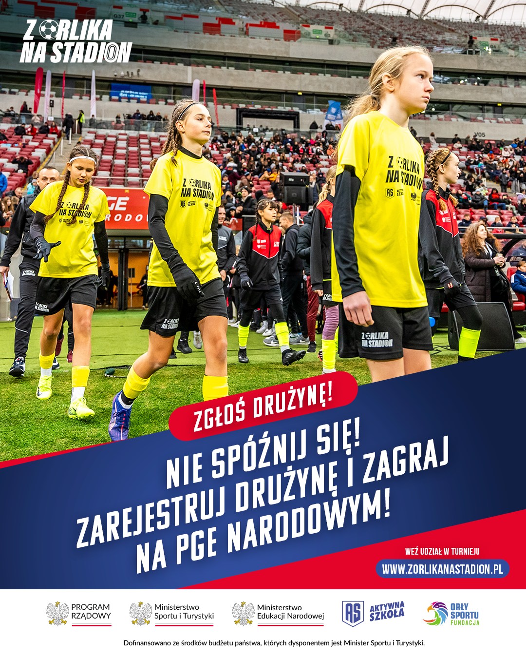 Obraz artykułu - Z Orlika Na Stadion. Trwają zapisy na lokalny turniej w Mrągowie!