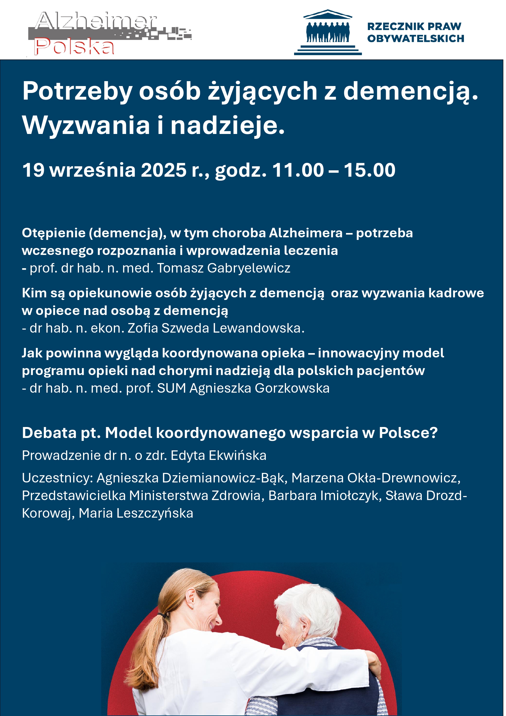 Obraz artykułu - Konferencja o demencji. Zaproszenie