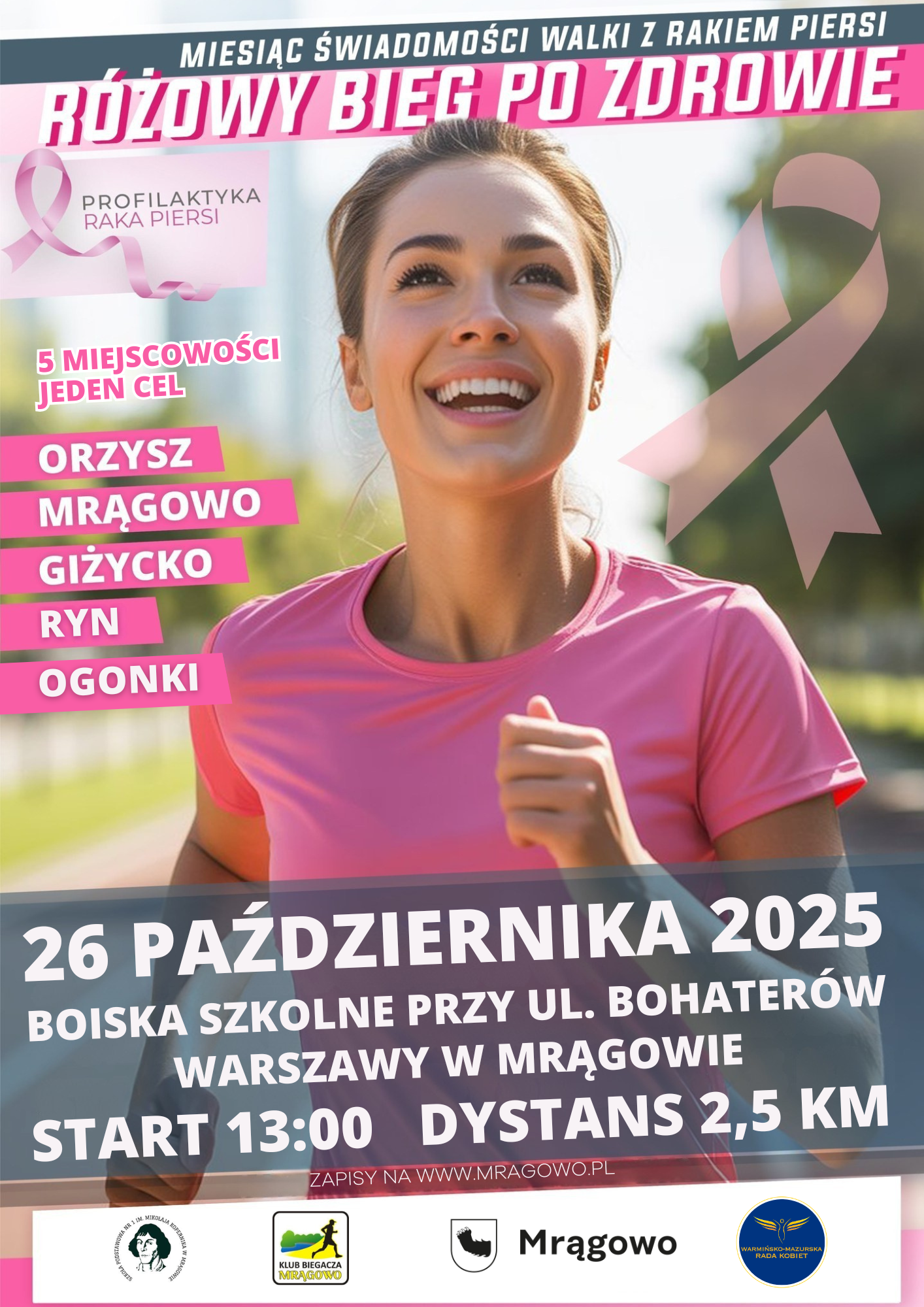 Obraz artykułu - Różowy bieg po zdrowie! Ruszają zapisy!