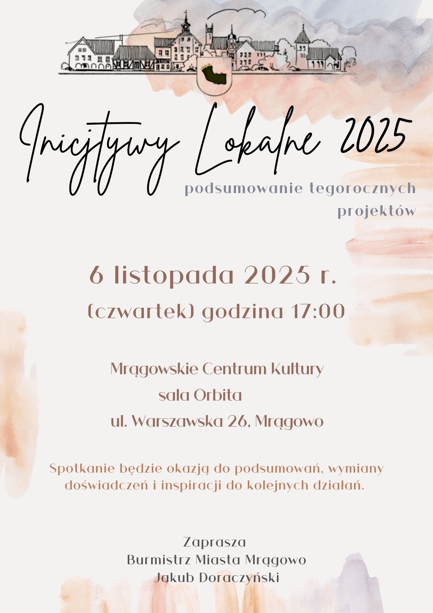 Obraz artykułu - Podsumowanie Inicjatyw Lokalnych 2025. Zaproszenie