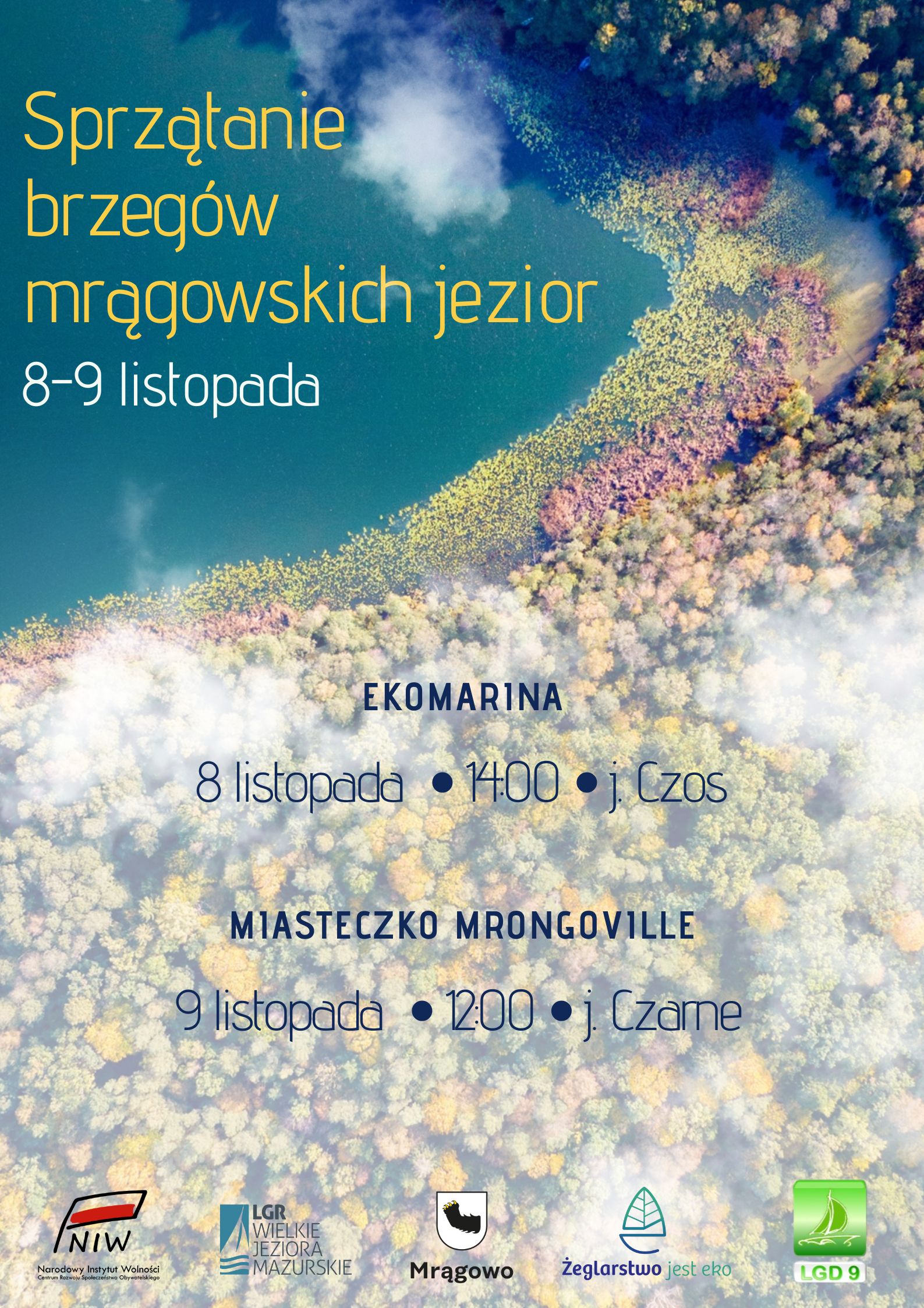 Obraz artykułu - Razem posprzątajmy brzegi jezior: Czos i Czarne. Zaproszenie