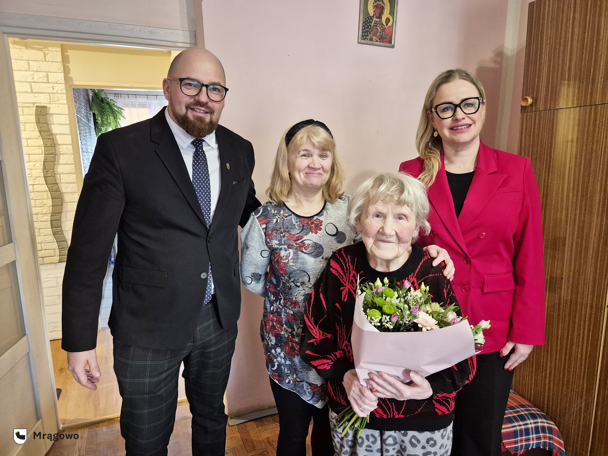 Obraz artykułu - „Jeszcze chce się żyć, bo świat jest miły”. Wyjątkowy jubileusz 90-lecia pani Heleny Mazur