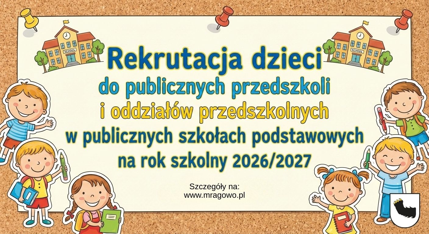 Obraz artykułu - Rekrutacja dzieci do publicznych przedszkoli i oddziałów przedszkolnych w publicznych szkołach podstawowych na rok szkolny 2026/2027