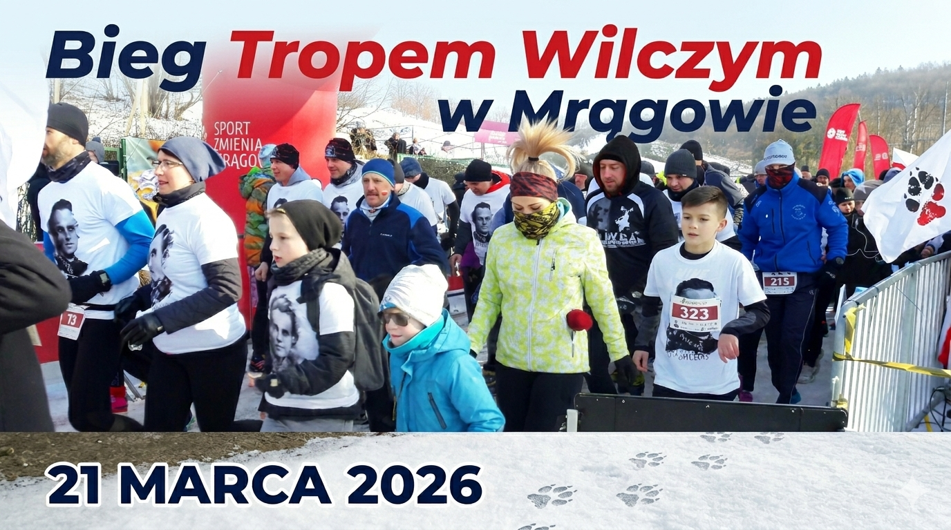 Obraz artykułu - Pobiegnij „Tropem Wilczym” w Mrągowie! Historia i sport na powitanie wiosny