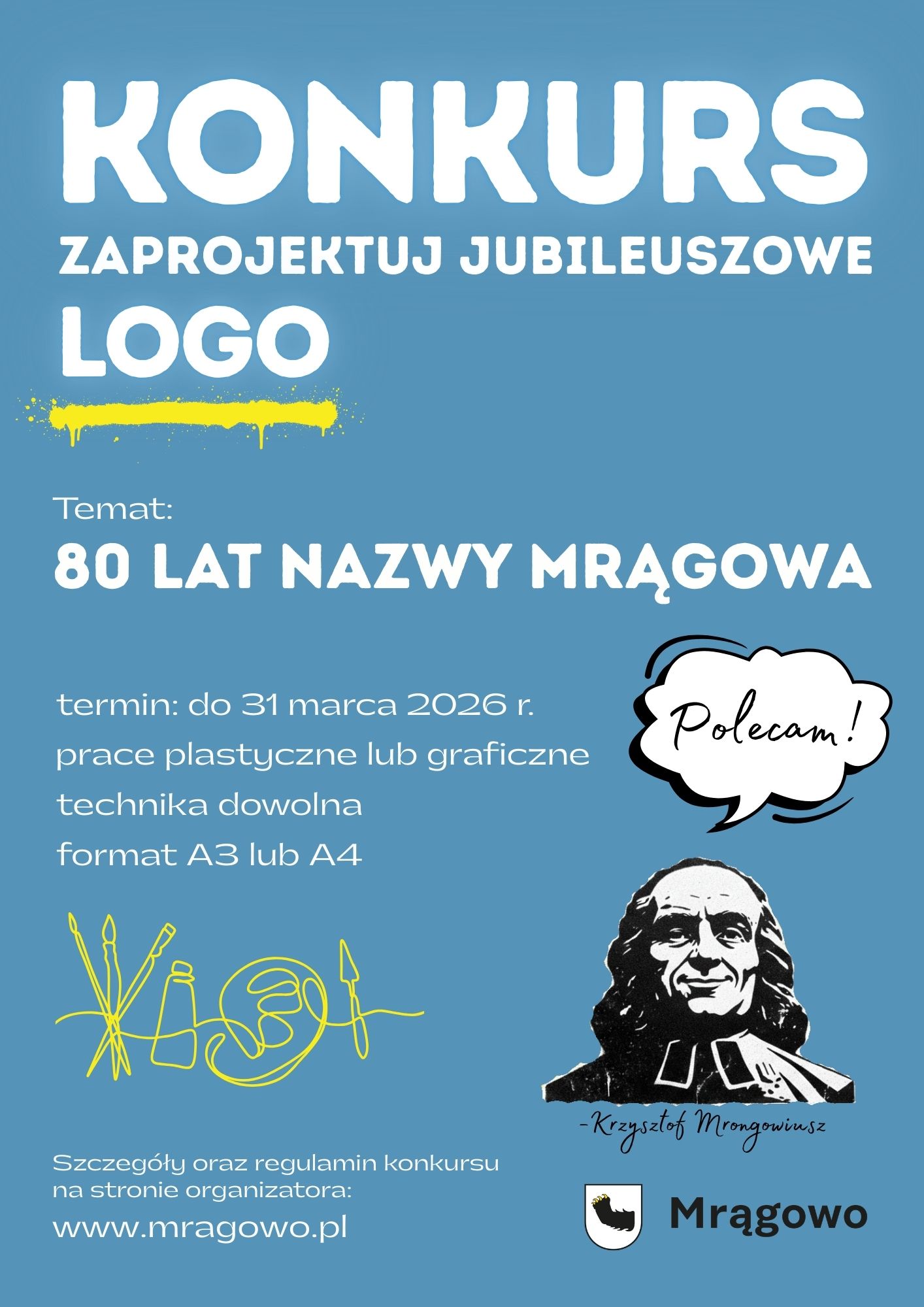 Obraz artykułu - Zaprojektuj symbol 80-lecia nazwy Mrągowo!