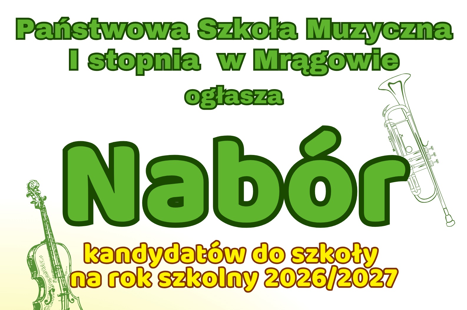 Obraz artykułu - Rozpocznij muzyczną przygodę! Nabór do Państwowej Szkoły Muzycznej w Mrągowie