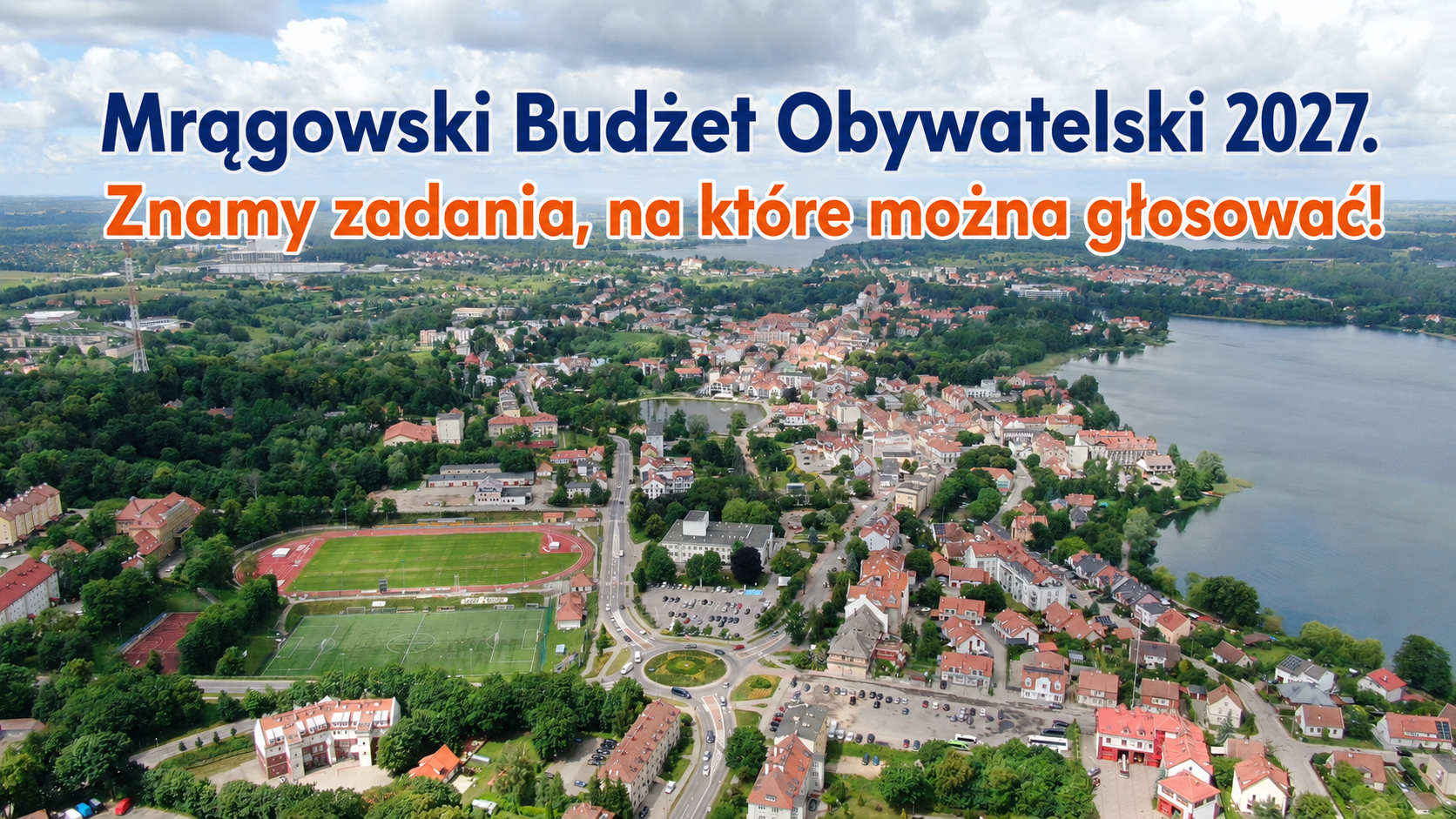 Obraz główny sekcji, dla artykułu: Mrągowski Budżet obywatelski 2027. Znamy zadania, na które można głosować!