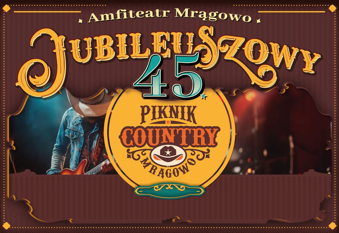 Obraz dla: 45. Jubileuszowy Piknik Country. Wielki powrót Festiwalu do TV i niezapomniane emocje nad Czosem