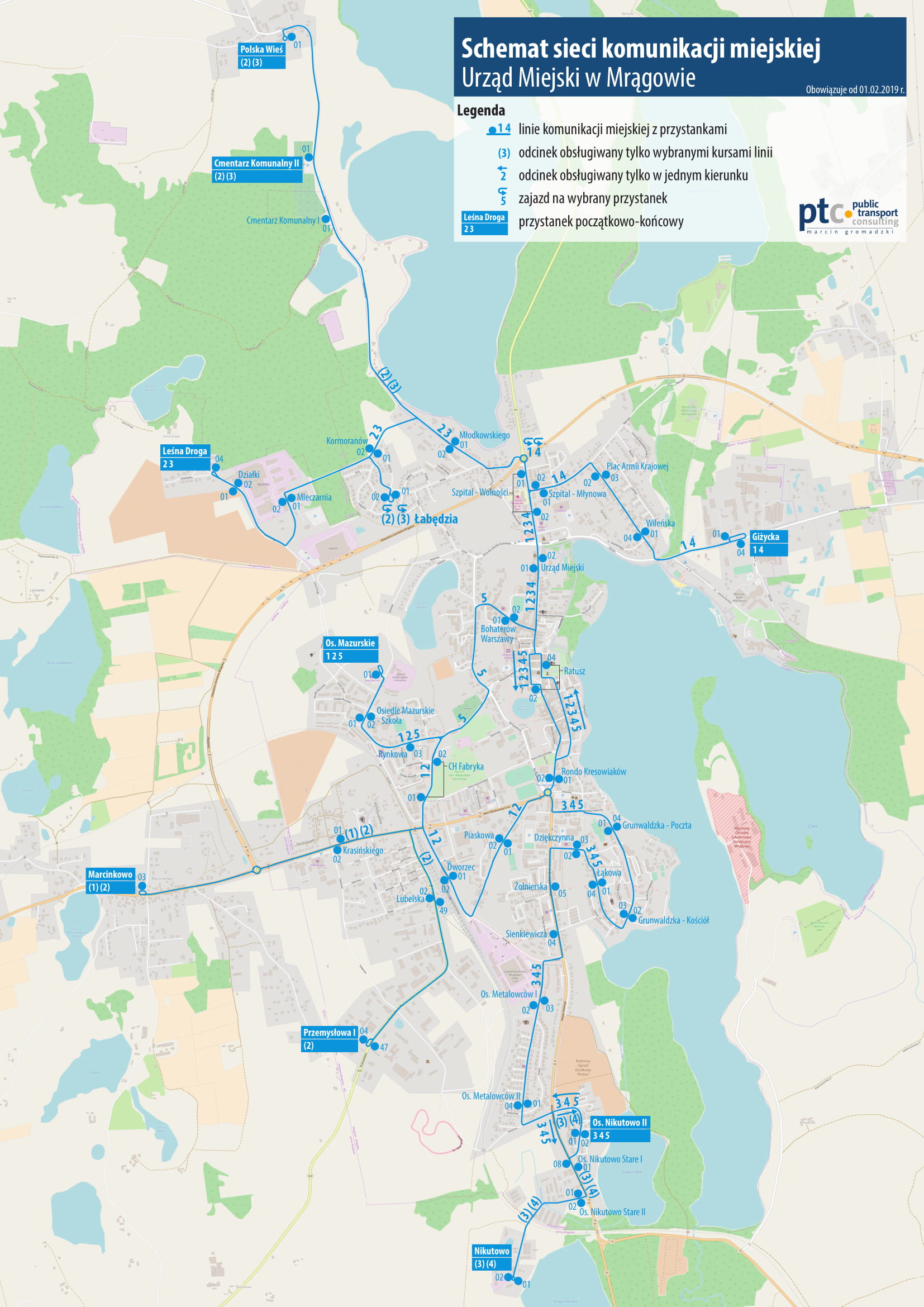 Obraz artykułu - Plan tras komunikacji miejskiej