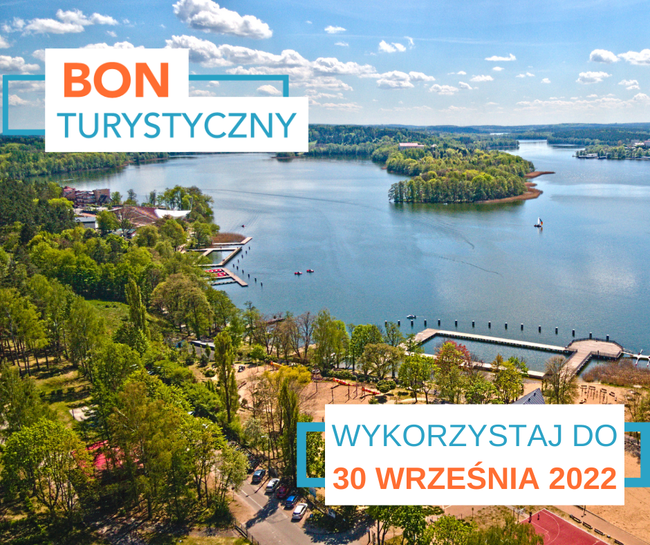 Obraz artykułu - Wykorzystaj Polski Bon Turystyczny w Mrągowie. Masz czas do 30 września 2022 roku